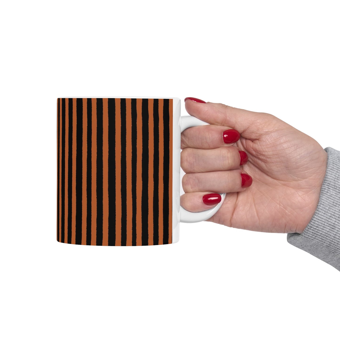 Happy Stripe Black / Spice Cup