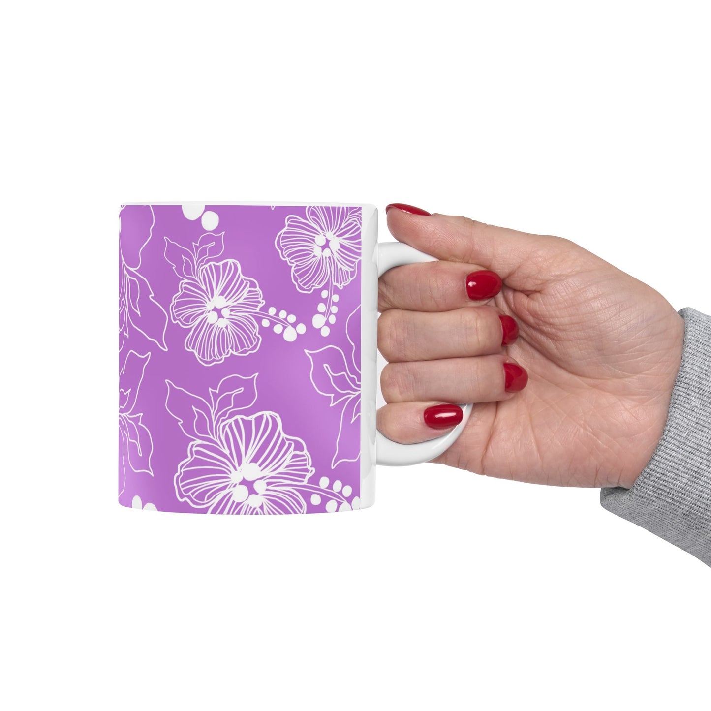 Lacey Hibiscus Orchid Cup