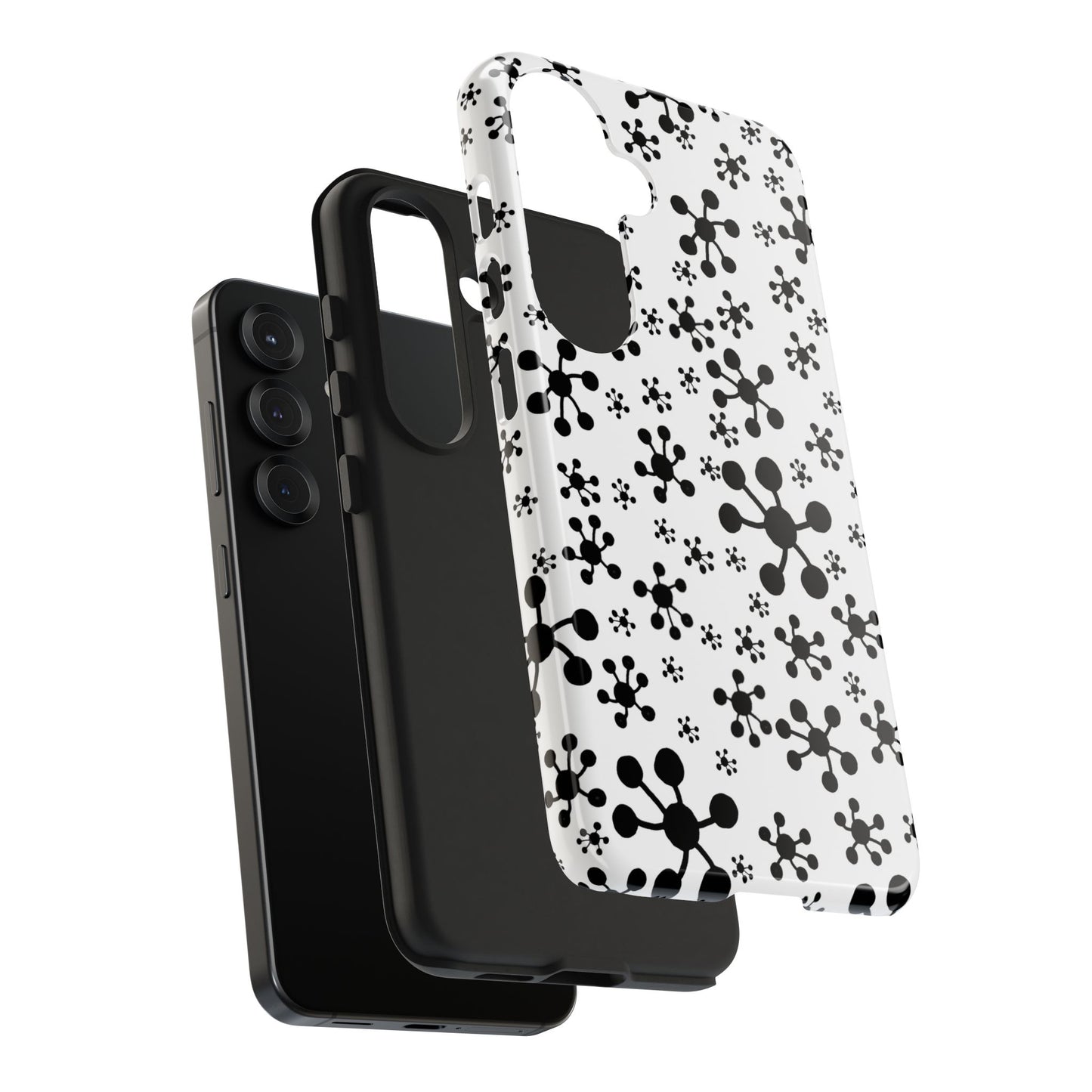Jacks White / Black Phone Case