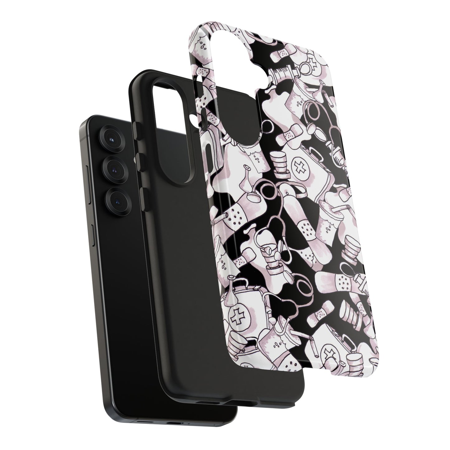 Med Stuff Black Phone Case