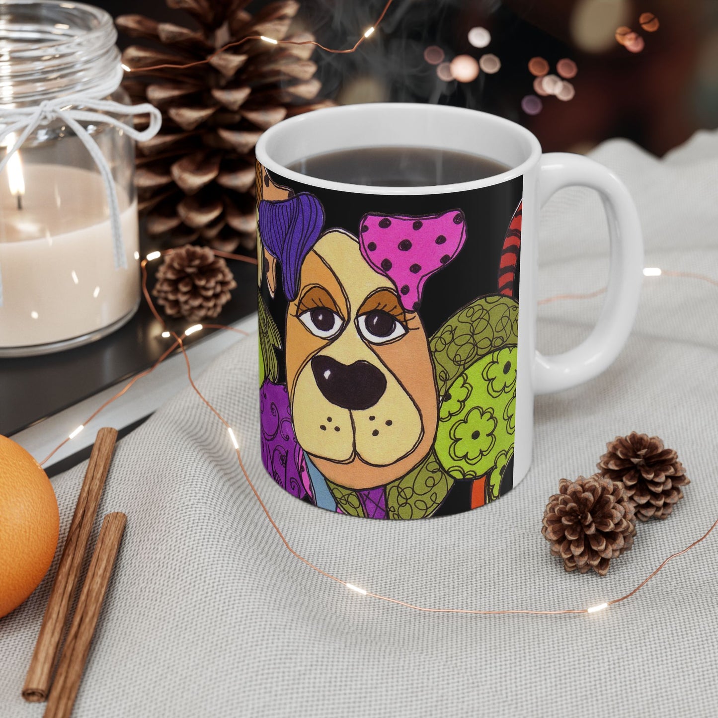 Dog Happy Cup