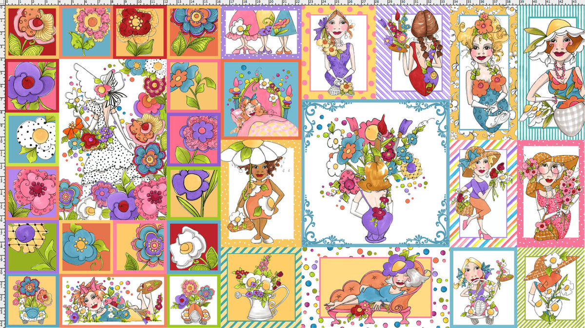 Blossom Fabric Panel