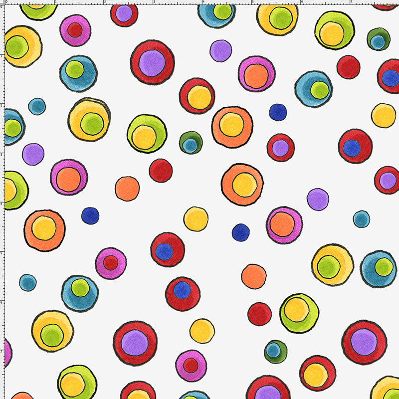 Olivette White Fabric