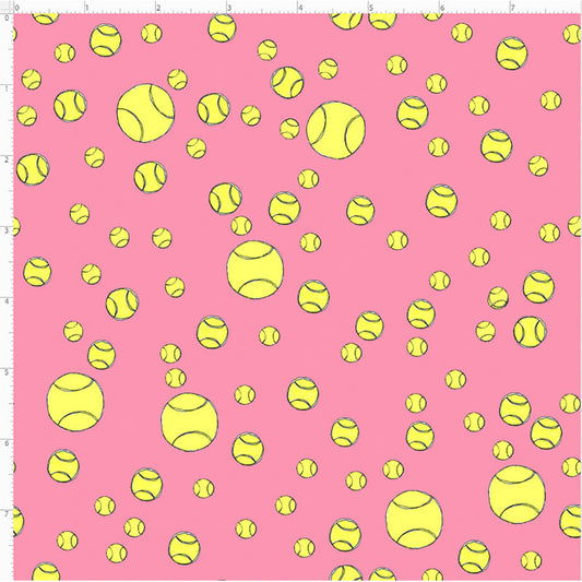 Tennis Worlds Fabric
