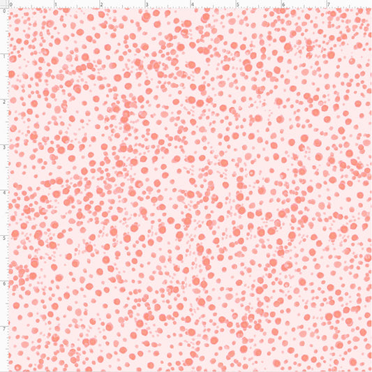 Fairy Freckles Melon Fabric
