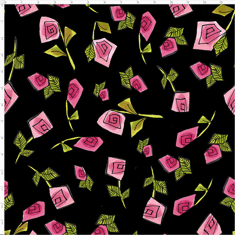 Trinity Rose Fabric Yard