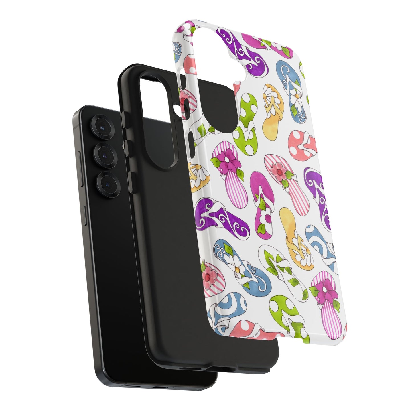 Flip Flops White Phone Case