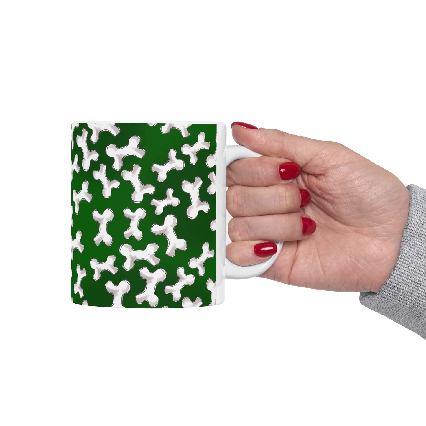 Bones a Lot Green Cup