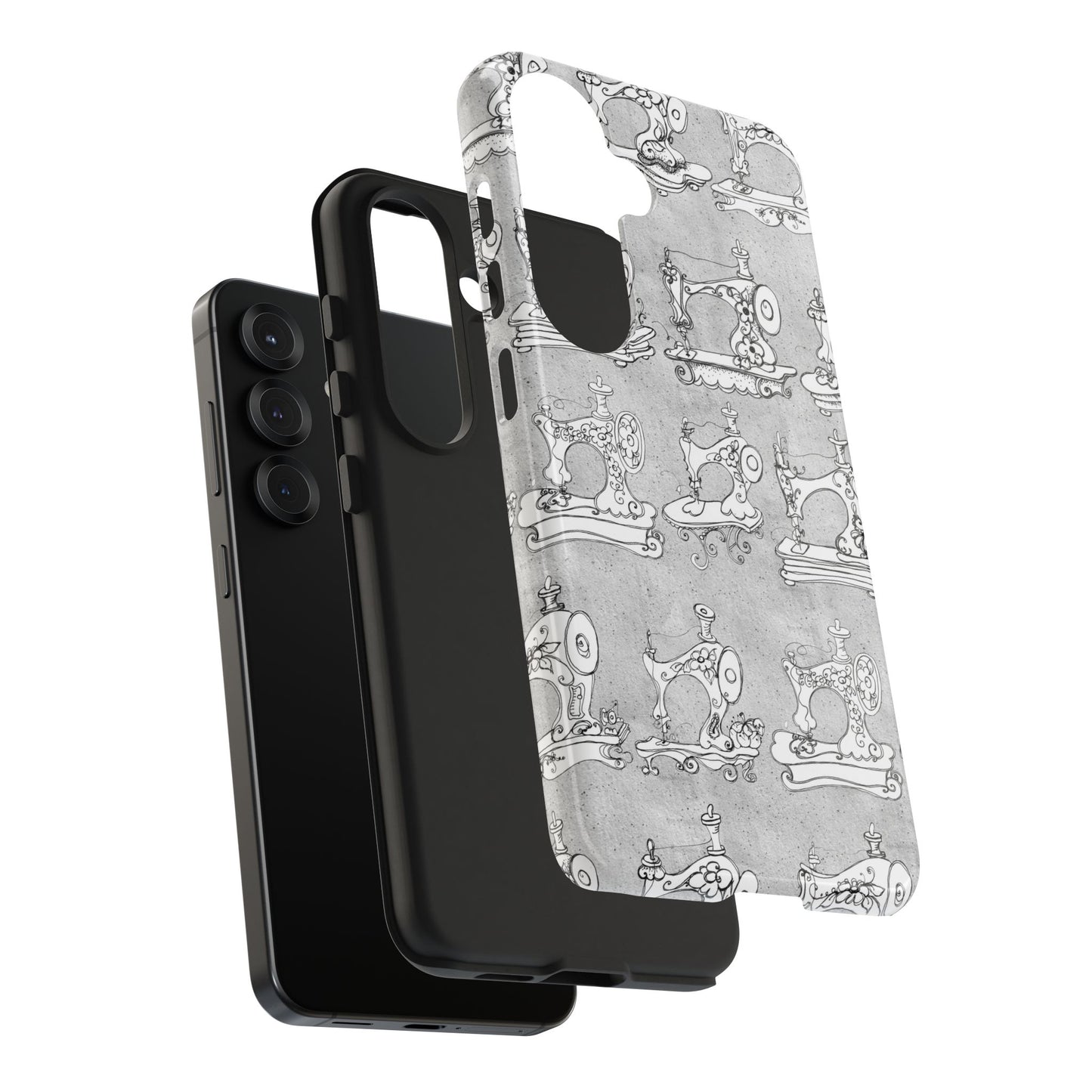 Machination Silver Phone Case