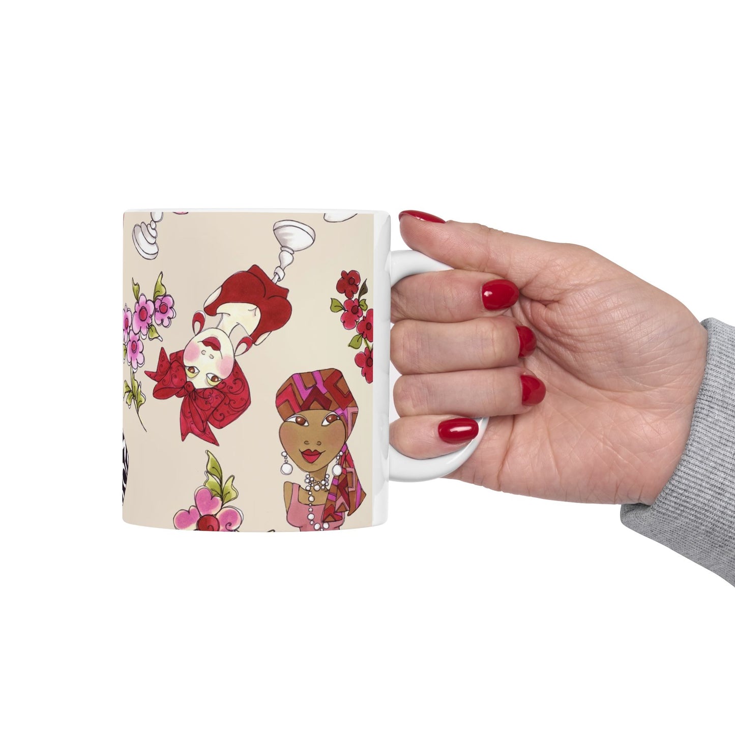 Buds & Busts Tossed Multi Cup