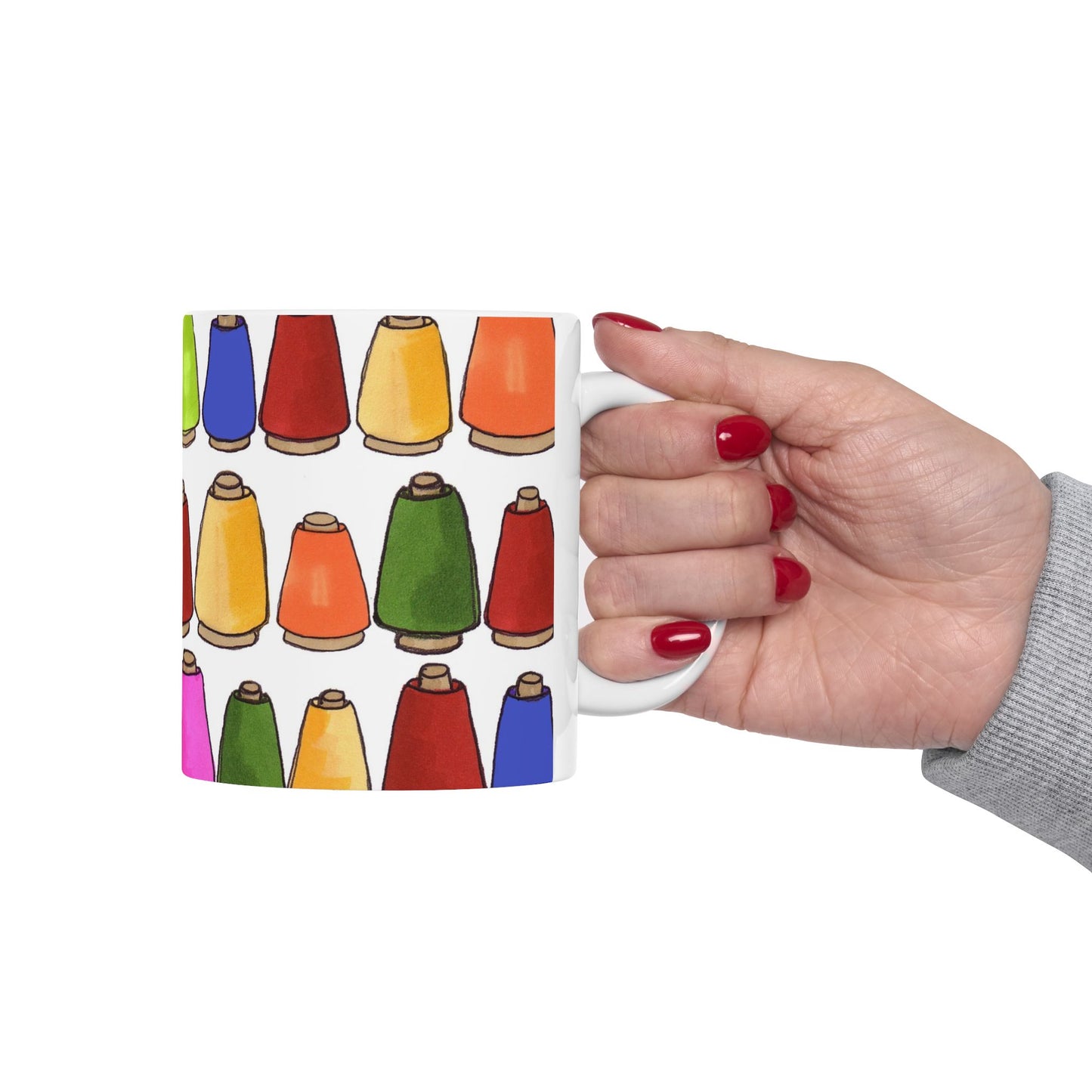 Coneiferous White Cup