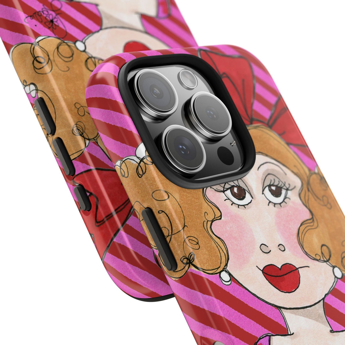 Button Head Phone Case