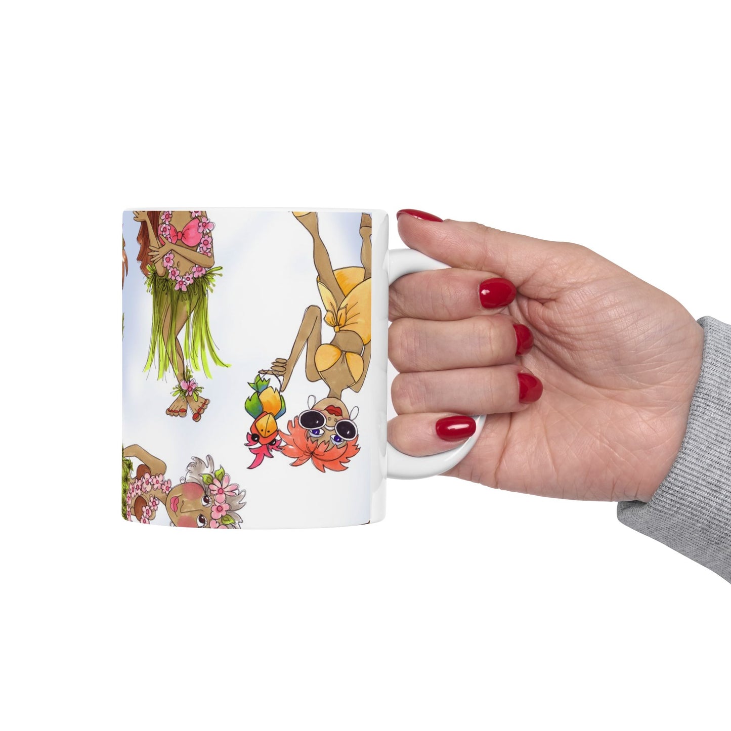 Island Toss Blue Sky Cup