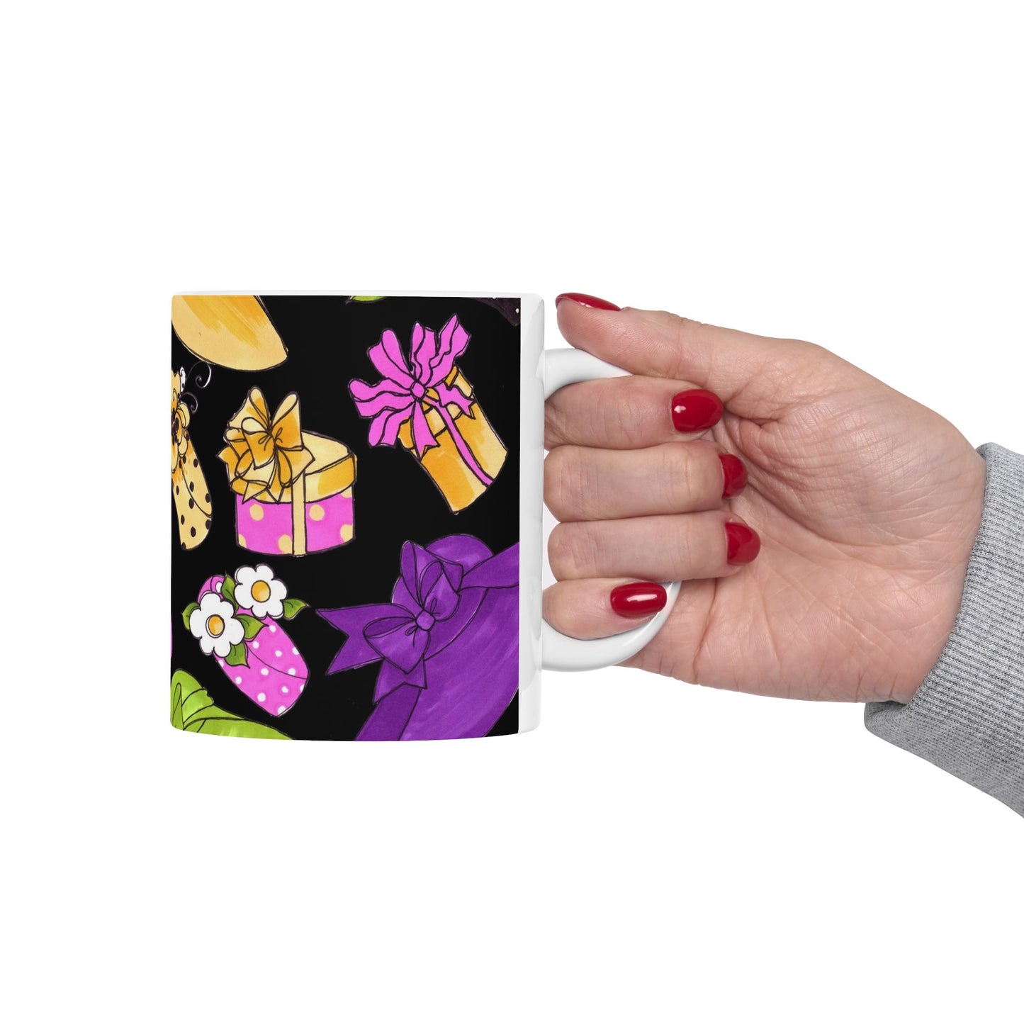 Accessories Tossed Black Cup