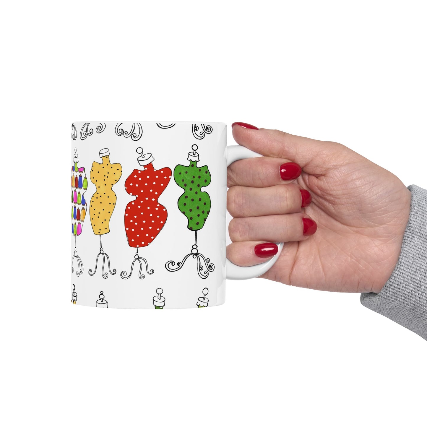 Go Figure White Cup