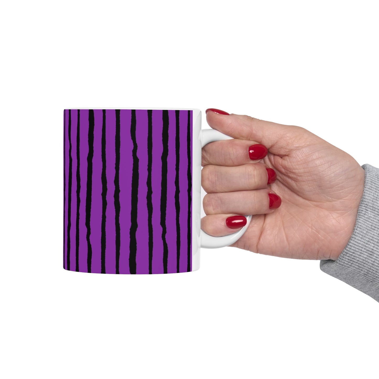 Sorta Stripe Purple / Black Cup