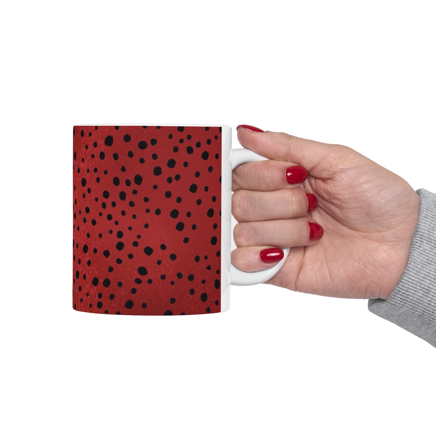 Pepper Dots Red Cup