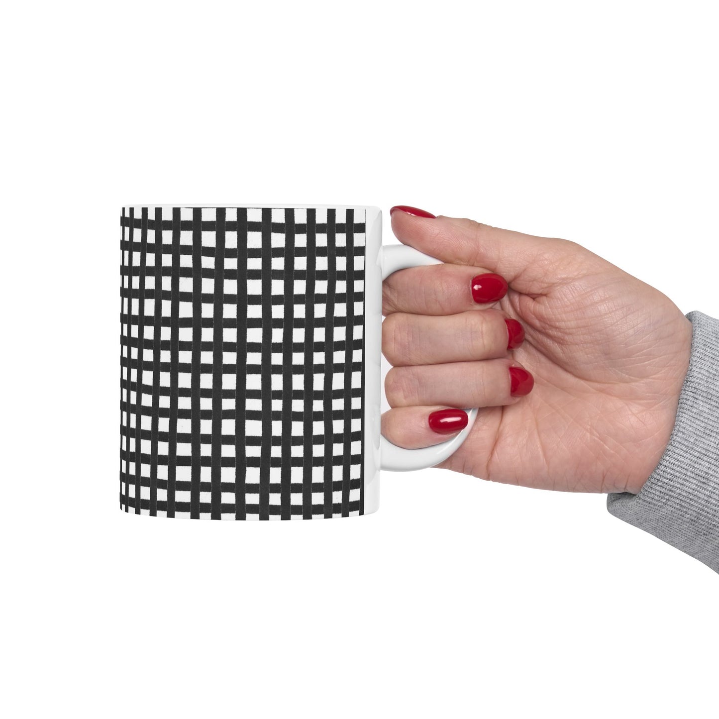 Chipper Check Black Cup