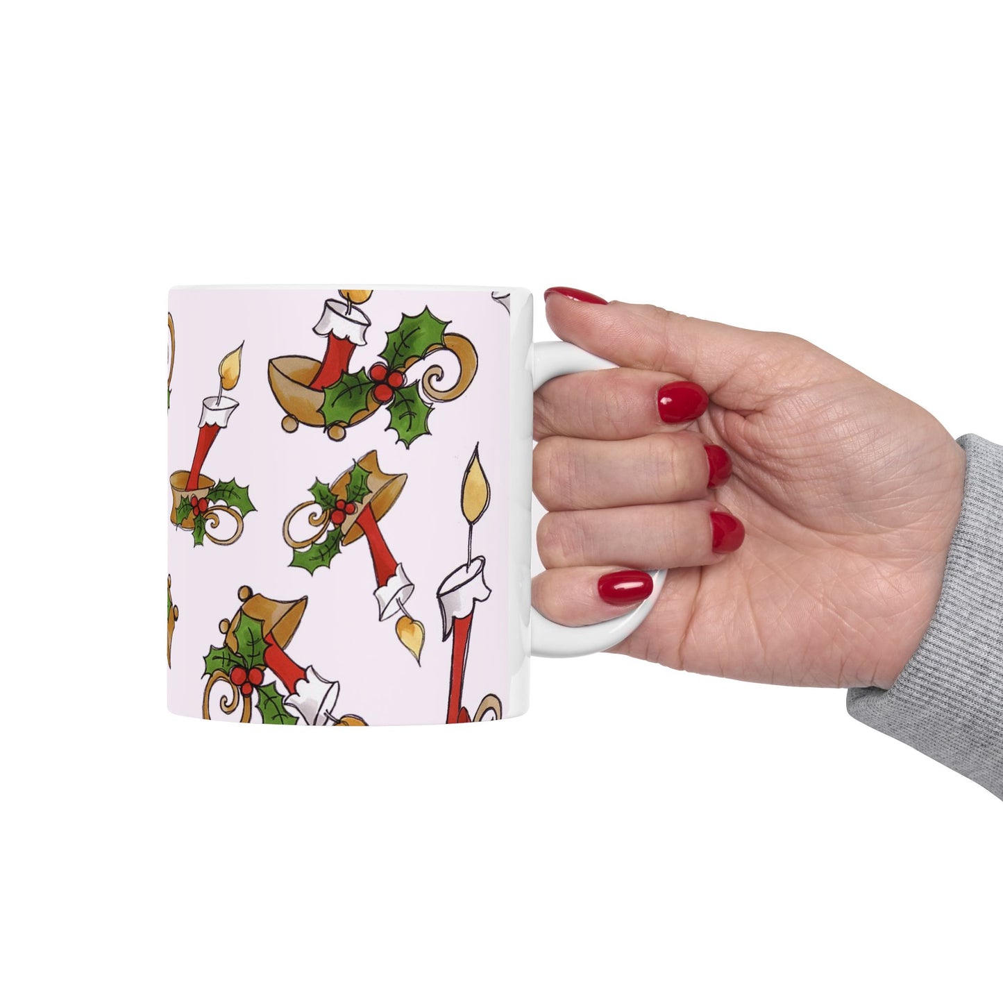 Candlesque White Cup
