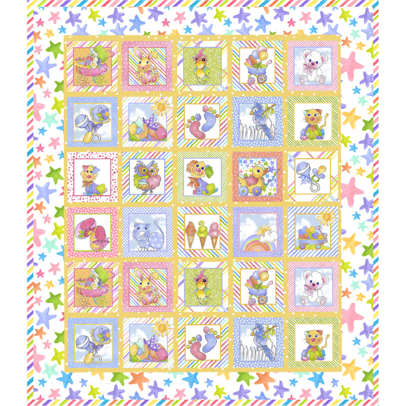 10 Baby Quilt Kits You Can Finish In a Weekend - Quilting Wemple