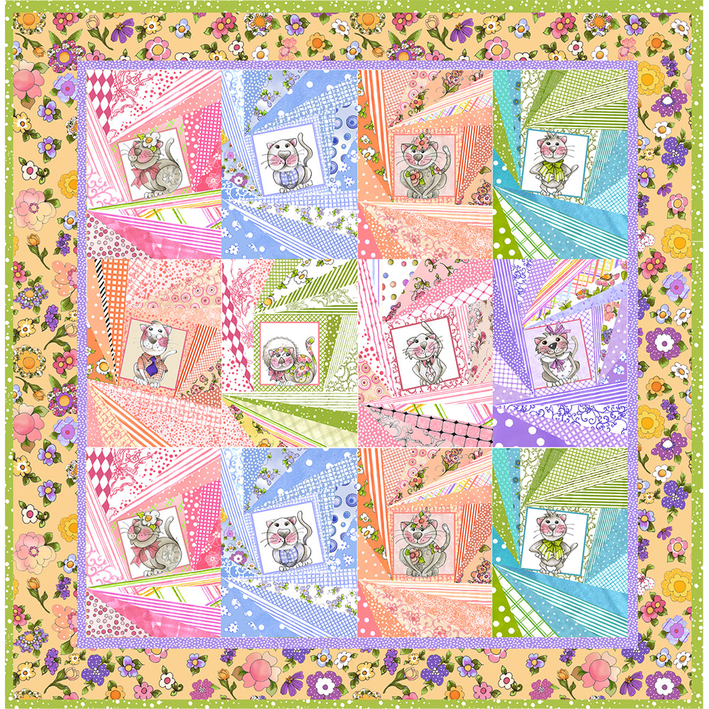 Happy Baby Quilt Kit – Loralie Designs