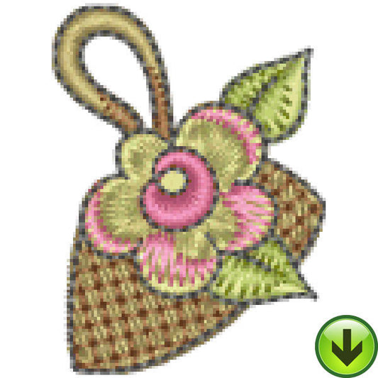 Petal Power Hand Bag Embroidery Design | DOWNLOAD