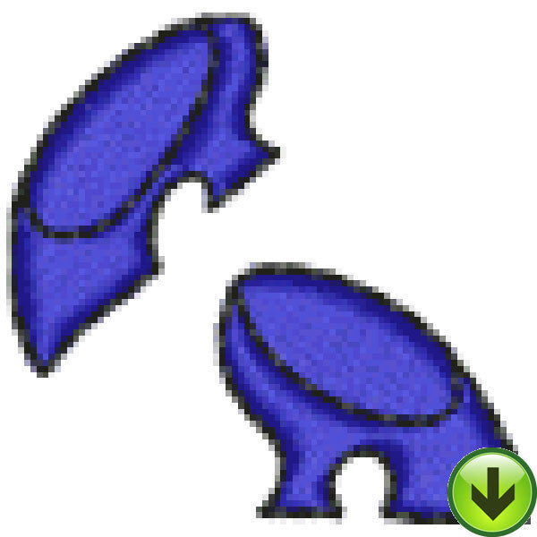 Pinhead Shoes Embroidery Design | DOWNLOAD