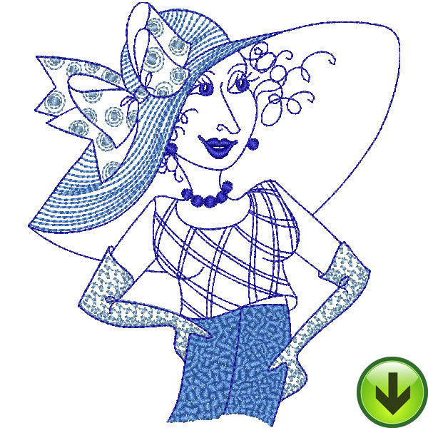 Bonnie Embroidery Design | DOWNLOAD