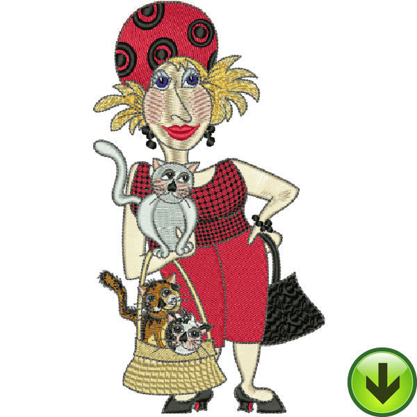 Mona Embroidery Design | DOWNLOAD