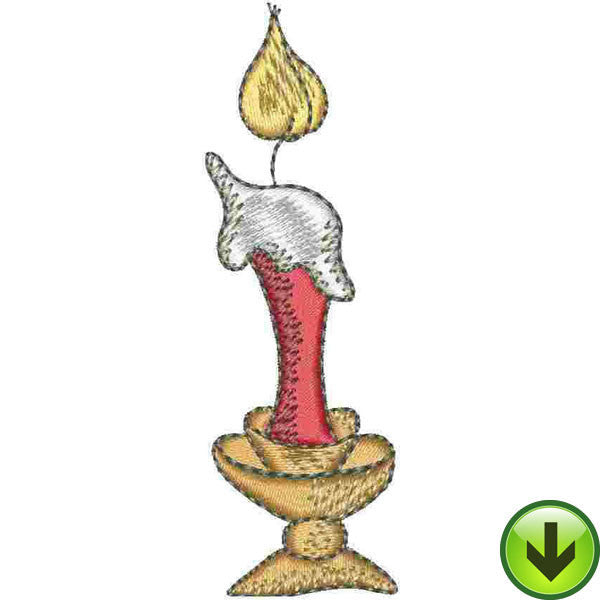 Holiday Glow Embroidery Design | DOWNLOAD