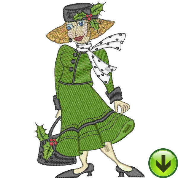 Holiday Style Embroidery Design | DOWNLOAD