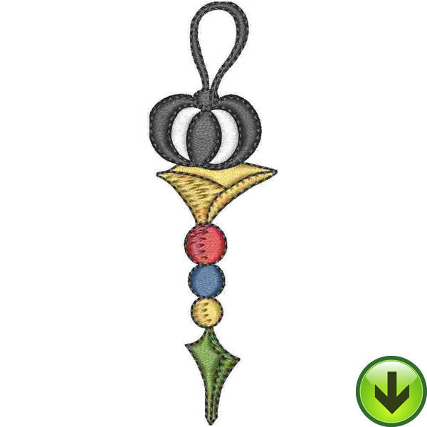 Icicle Embroidery Design | DOWNLOAD