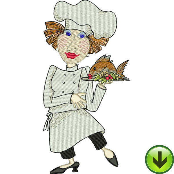 Tina Tuna Embroidery Design | DOWNLOAD