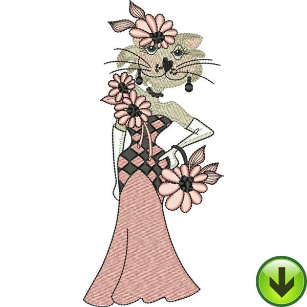 Lady Louise Embroidery Design | DOWNLOAD