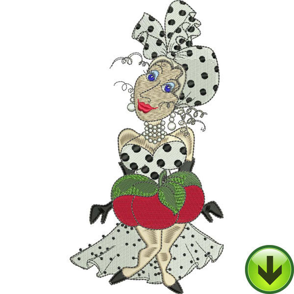 Sew Dottie Embroidery Design | DOWNLOAD