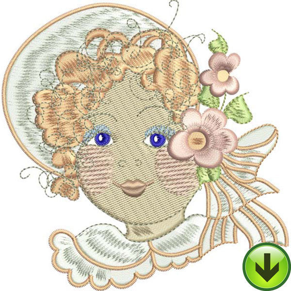 Baby Face 1 Embroidery Machine Design Collection
