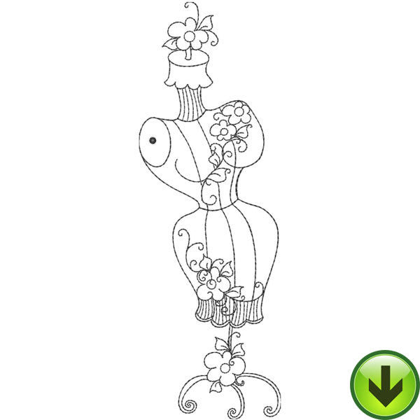 Fancy Form 5 Embroidery Design | DOWNLOAD