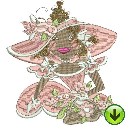 Belle Amber Embroidery Design | DOWNLOAD