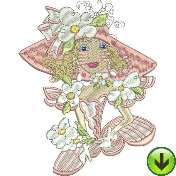 Lulu Belle Embroidery Design | DOWNLOAD