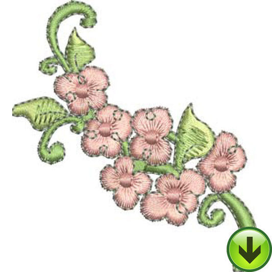 Popcorn Flower Embroidery Design | DOWNLOAD