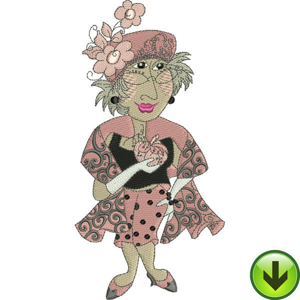 Sew Flamboyant in Paris Machine Embroidery Design | Download