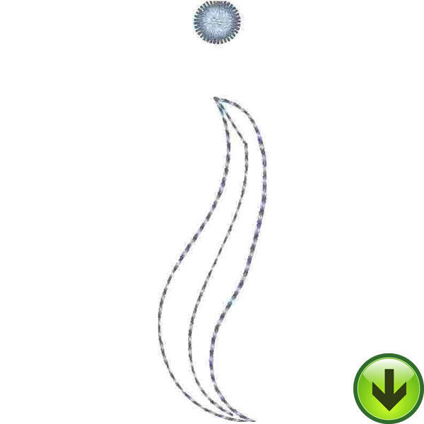 i Lower Case Embroidery Design | DOWNLOAD