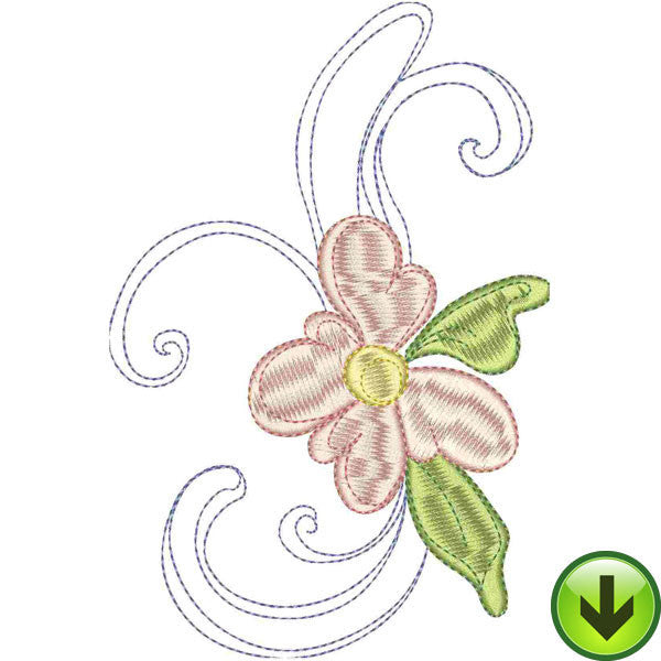 J Upper Case Embroidery Design | DOWNLOAD