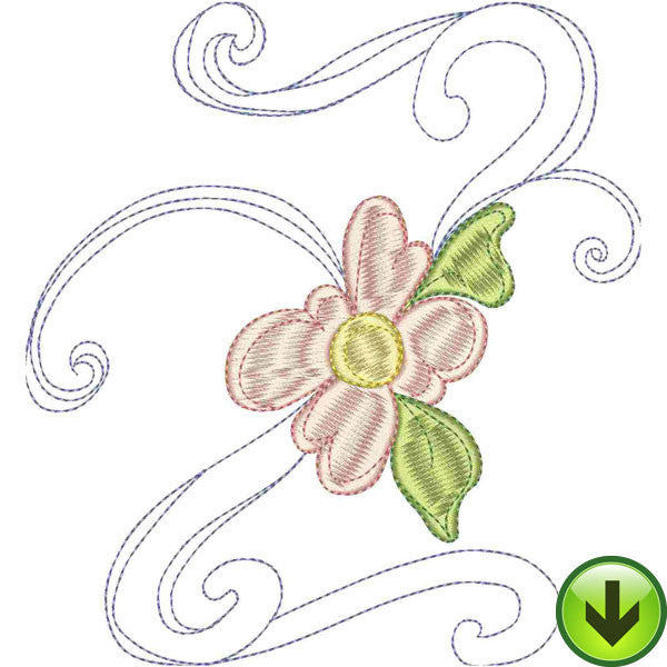 Z Upper Case Embroidery Design | DOWNLOAD