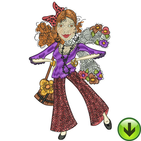 Pizazza Embroidery Design | DOWNLOAD