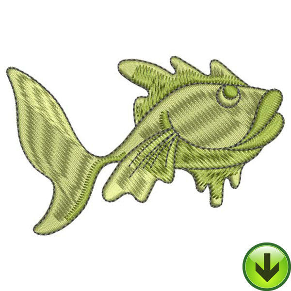 Flair Tail Tripper Embroidery Design | DOWNLOAD