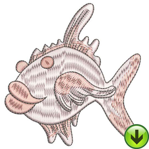 Lipper Flipper Embroidery Design | DOWNLOAD