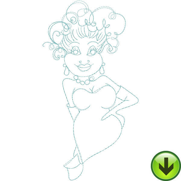 Keisha Embroidery Design | DOWNLOAD
