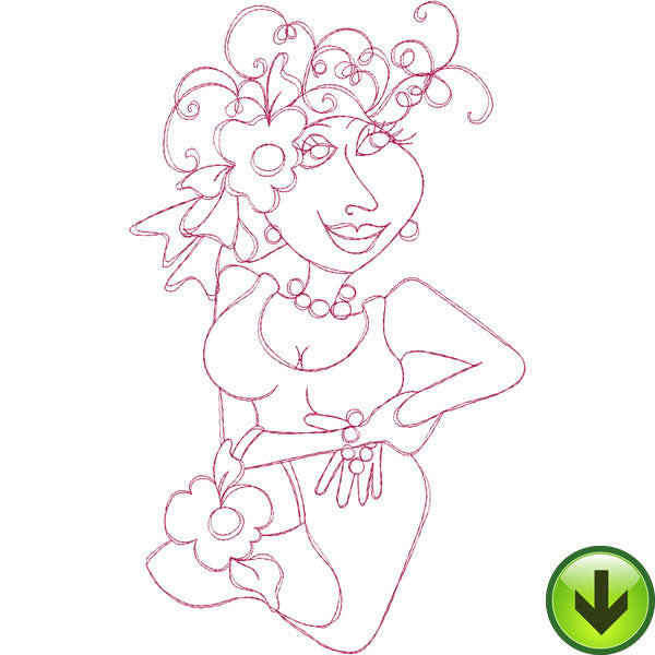 Luella Embroidery Design | DOWNLOAD