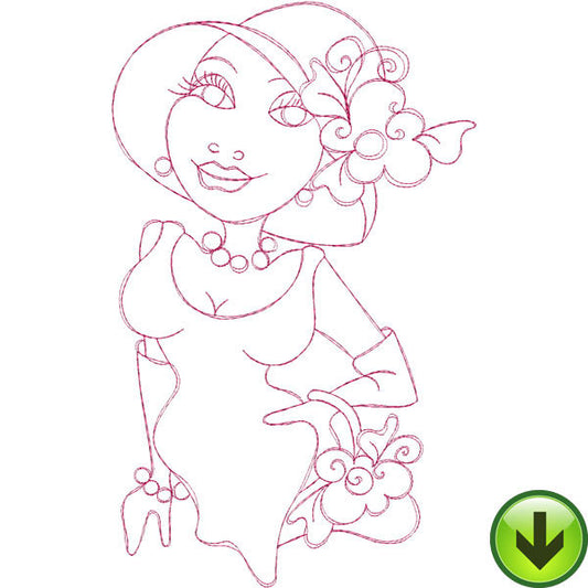 Millie Embroidery Design | DOWNLOAD